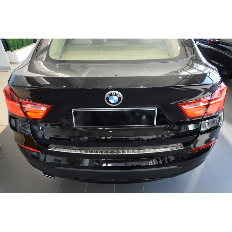 Stainless Steel Rear bumper protector  BMW X4 F26 2014-
