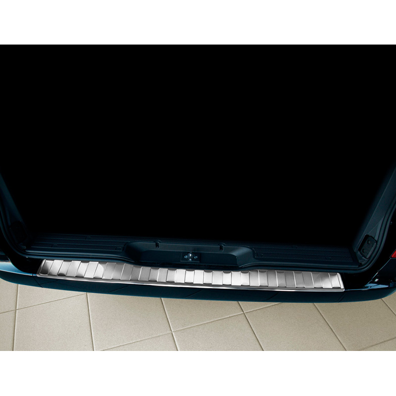 Stainless Steel Rear bumper protector  Mercedes Vito / Viano 2003-2014 'Ribs'