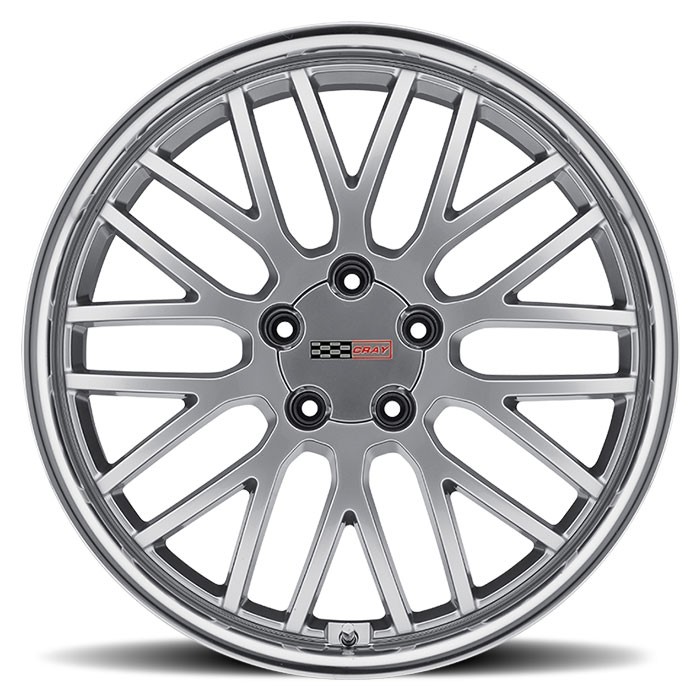 Velgen Cray Manta 18x9 5x120,65 ET50 Zilver + Machined Rand