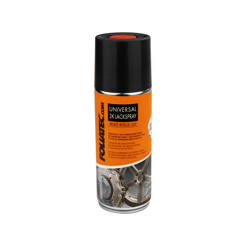 Foliatec Universal 2C Spray Paint Kit - bronze metallic glossy 3x400ml