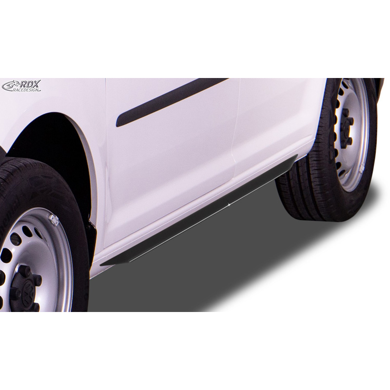 Side skirts  Volkswagen Caddy 2K Maxi 2004-2020 'Slim' (ABS)
