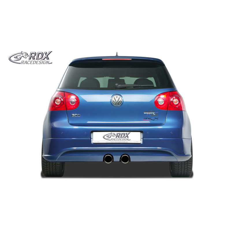 Rear bumper skirt  Volkswagen Golf V HB 3/5-doors 2003-2008 'R32 clean' (ABS)