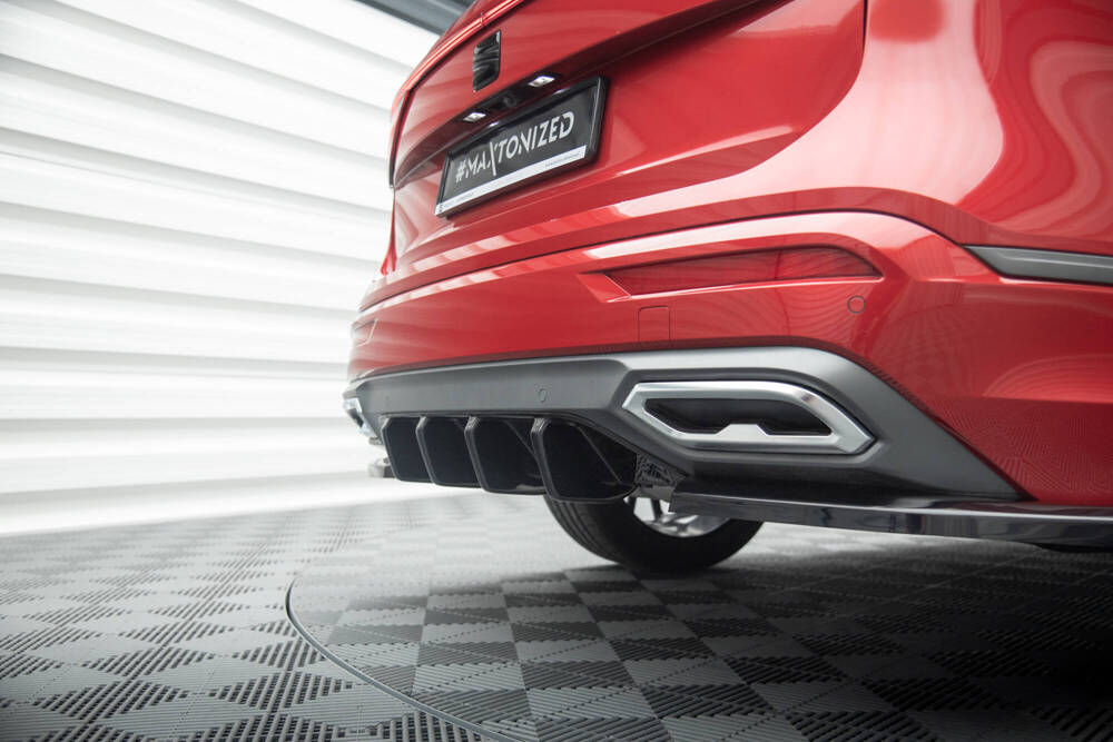 Diffuser passend voor Seat Tarraco FR Maxton Glans Zwart