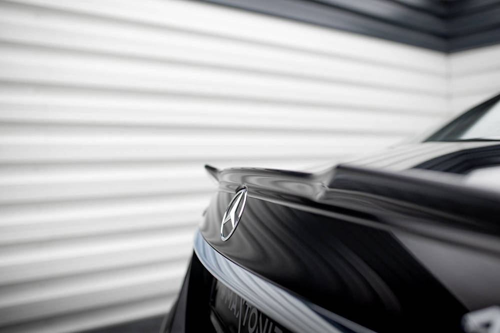 Spoiler passend voor Mercedes S klasse W222 Maxton Glans Zwart