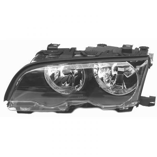 Koplamp links BMW E46 01-03 met MOTOR voor LWR