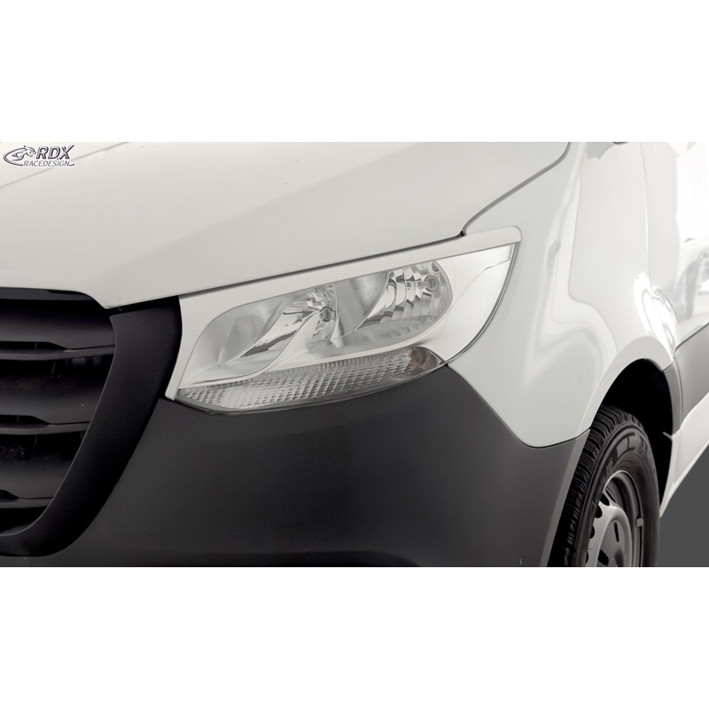 RDX Head light spoilers  Mercedes Sprinter 2018- (ABS)