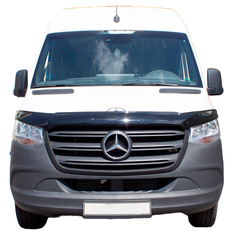 Bonnet Protector  Mercedes Sprinter W907 2018- - Gloss black