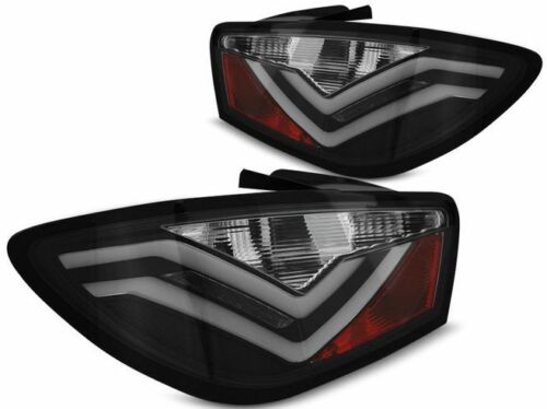 Rear lights Seat Ibiza 6J Tube black 08-12 only 3-door
