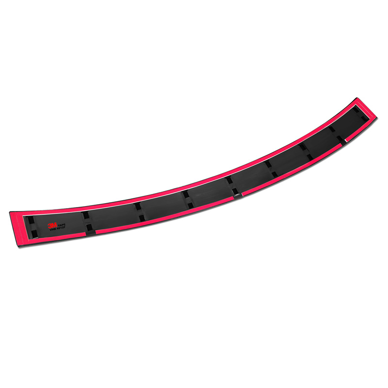 Black Stainless Steel Rear bumper protector  Mazda 6 III (GJ) Combi 2012- 'STRONG EDITION'