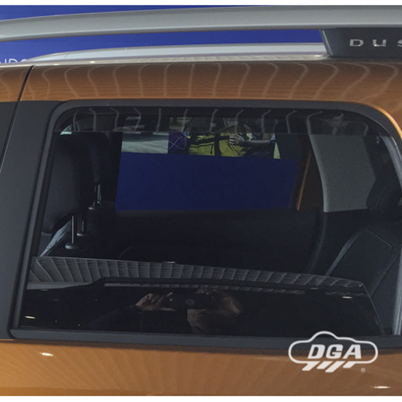 DGA Wind Deflectors (Rear)  Dacia Duster II 2018-2023 (2-pieces)