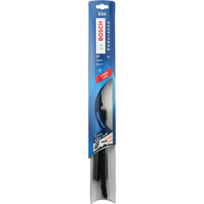 Bosch 'Flat-Blade' Wiper blade Endurance E34/340mm, 1 piece