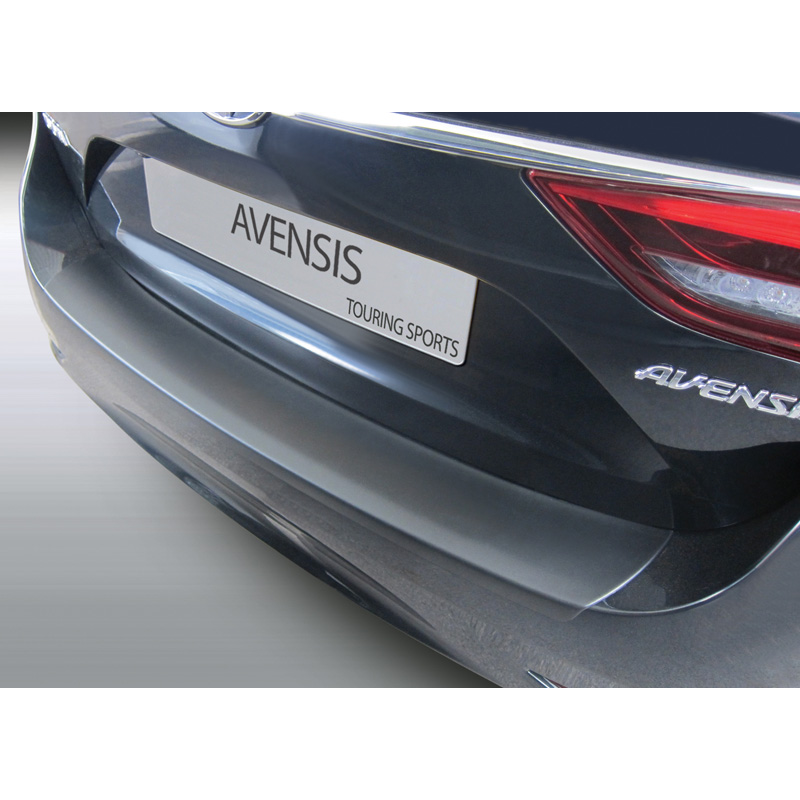 ABS Rear bumper protector  Toyota Avensis Touring Sports 2015-2019 Black