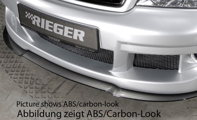 Spoilerzwaard voor Frontbumper Audi A6 4b vanaf model 02 Rieger