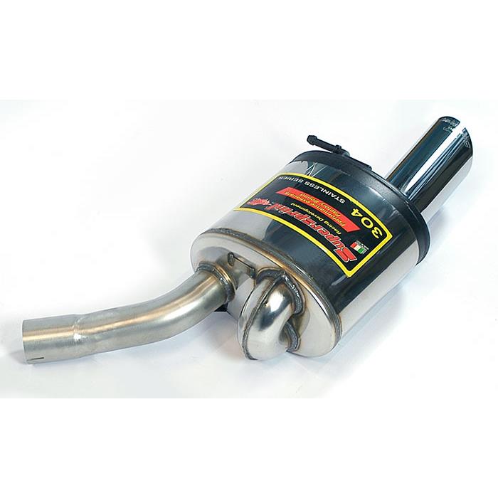 AUDI A6 C7 4G (Sedan + Avant) 2.8 FSI V6 (204 Hp) 2011 -> 2014 Rear exhaust Left O100 "Power Loop"