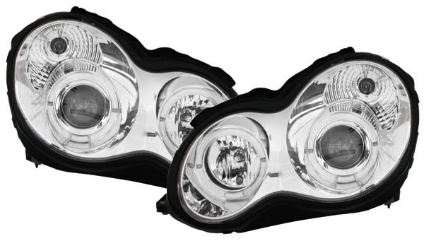 Headlights Mercedes W203 00-07
