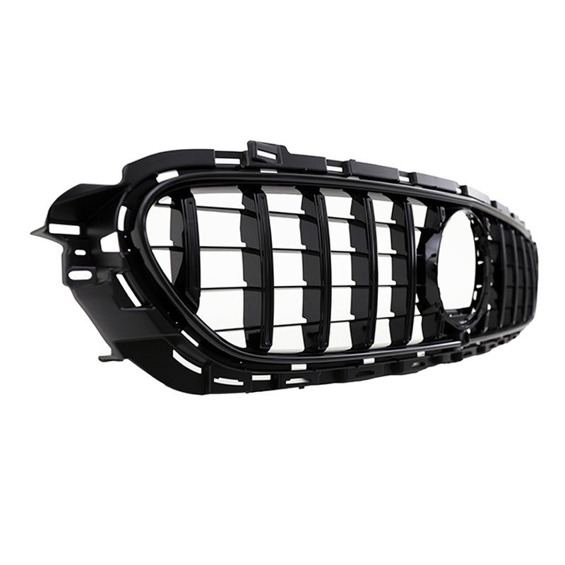 Grill passend voor Mercedes Benz E-Class W213 S213 C238 (2020+) GT-R Panamericana Design Zwart