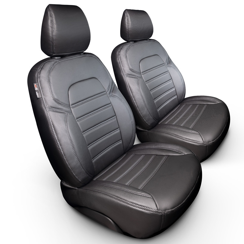 New York Design Artificial leather seat covers 1+1  Ford Transit Custom 2012-2023