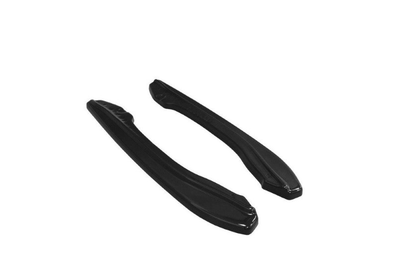 Achterzij Spoiler passend voor BMW M6 E63 Glanzend Zwart