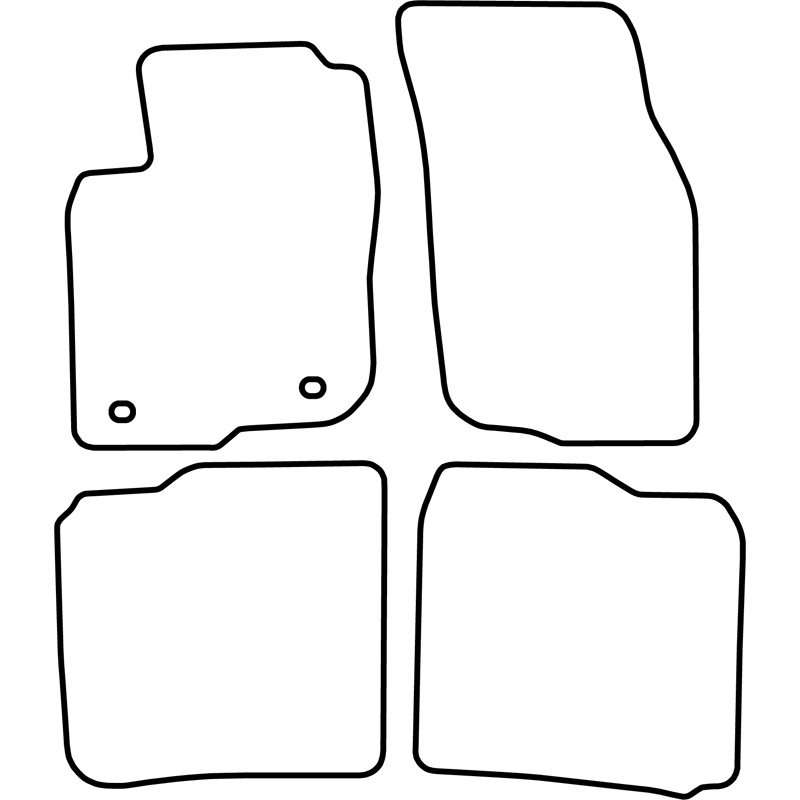 Set car mats  Mitsubishi Carisma 2001-2003
