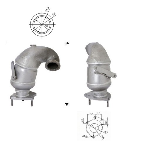 Fiat BRAVO 1.9TD MJTD 1910 cc 110 Kw / 150 cv 937A5000 Magnaflow