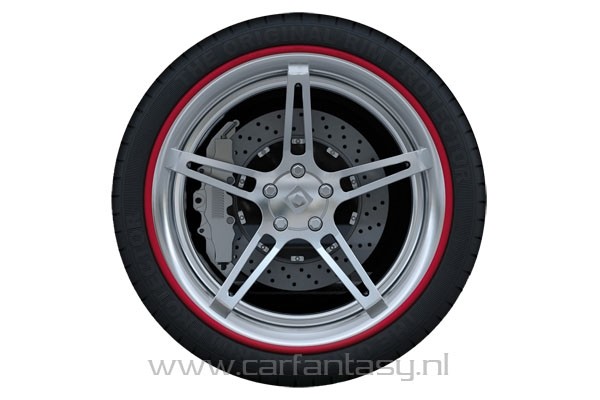 RimRingz 18 inch Red (set)