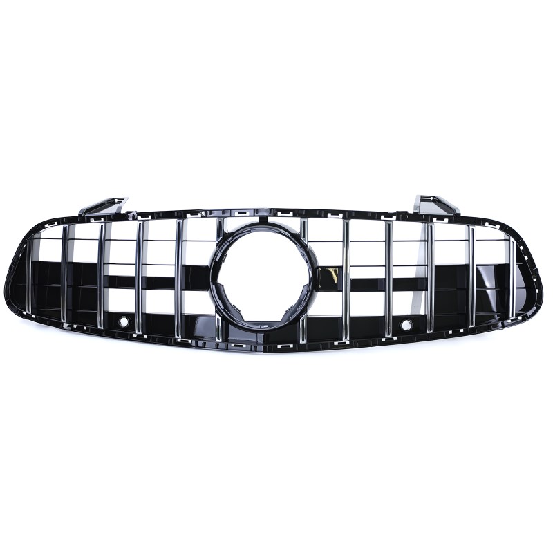 Grill passend voor Mercedes SL R231 Facelift 16-21 GT Design Zwart/Chroom