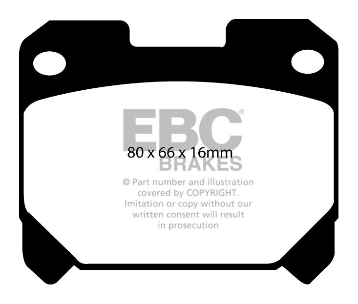 EBC Brakes TOYOTA Celica 2.0 GT4 (ST205) 94-99 Remblokken achter
