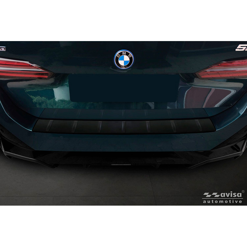 Avisa Stainless Steel Rear Bumper Protector  BMW 5 Series Touring (G61) 2024- incl. M-Sport - Matt Black