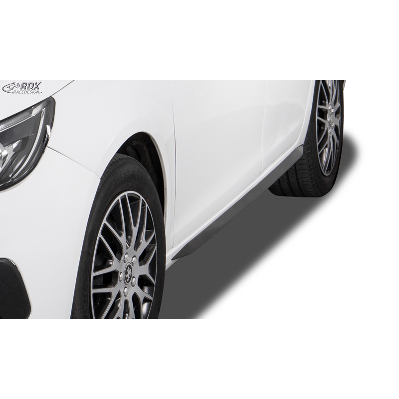 RDX Side skirts 'Slim'  Peugeot 308 II Hatchback 2013-2021 (ABS glossy black)