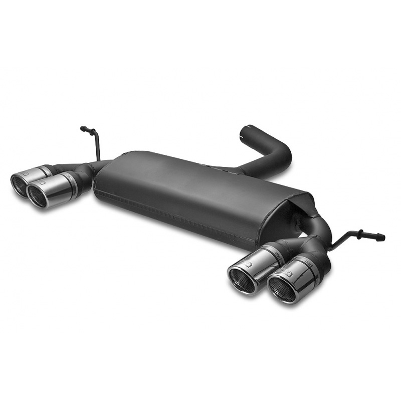 Double sport exhaust  Audi A3 8P Sportback 1.6i 75/85kW/2.0FSi 110kW/1.6 TDi 66/77kW/1.9TDI 77kW/2.0TDI 100/103/125kW 2004-2012 2x 70mm