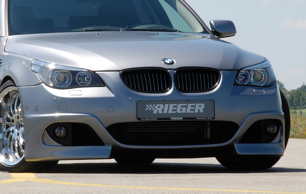 Voorbumper passend voor BMW 5 Serie E-60 ABS Rieger