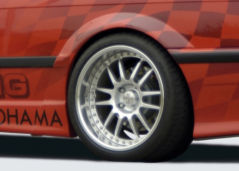 venderspacers Rear BMW E36 Sedan wideversion Polyester Ri