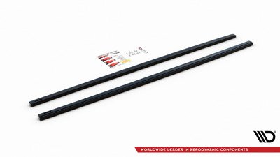 Zijskirts passend voor VW Golf 7 GTI Glans Zwart