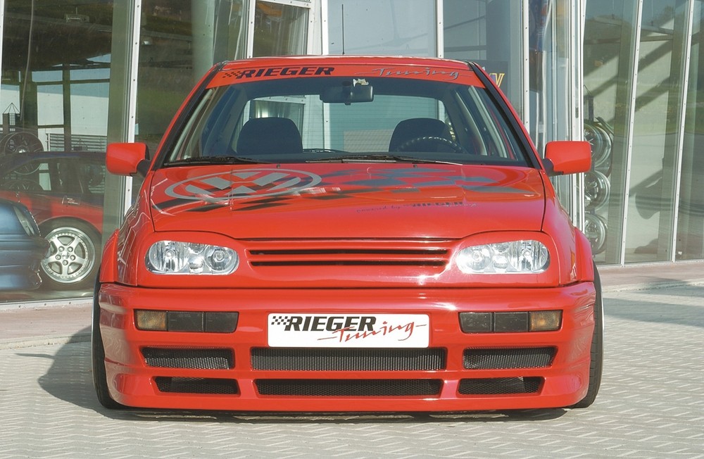 Frontbumper VW Golf III Polyester Rieger