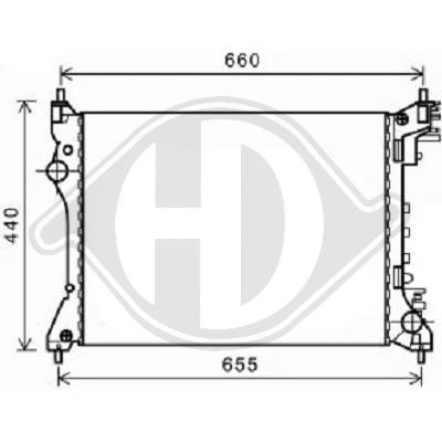Radiator MITO 08->> 540x415x17