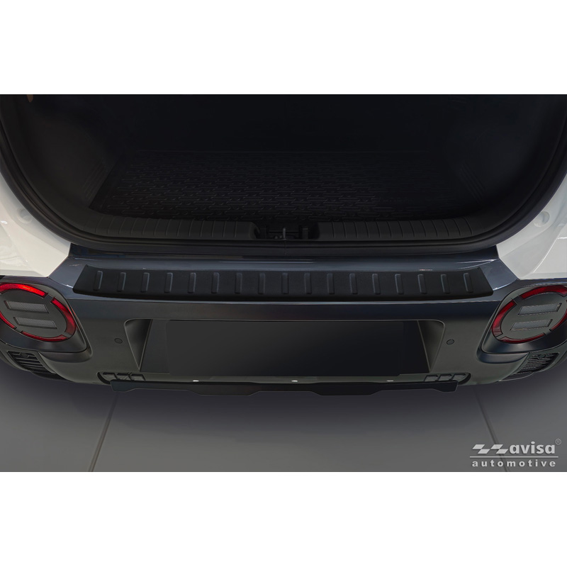 Avisa Stainless Steel Rear Bumper Protector  Hyundai Inster 2024- - Matt Black