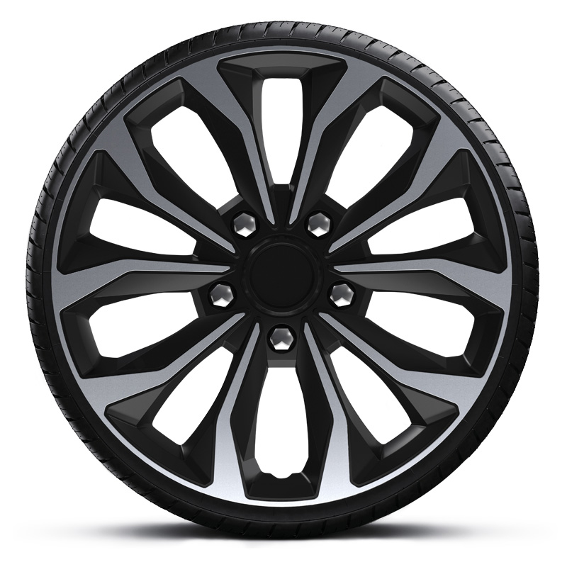 Set wheel covers Hornet Pro 14-inch silver/black