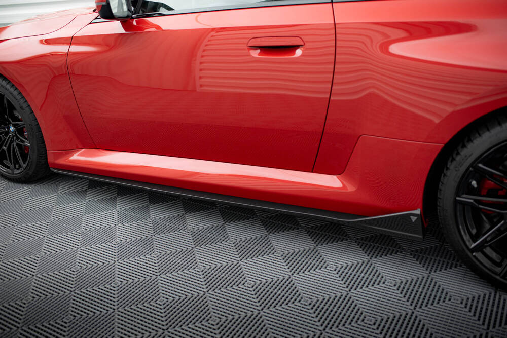 Zijskirts passend voor BMW M2 G87 Maxton Carbon