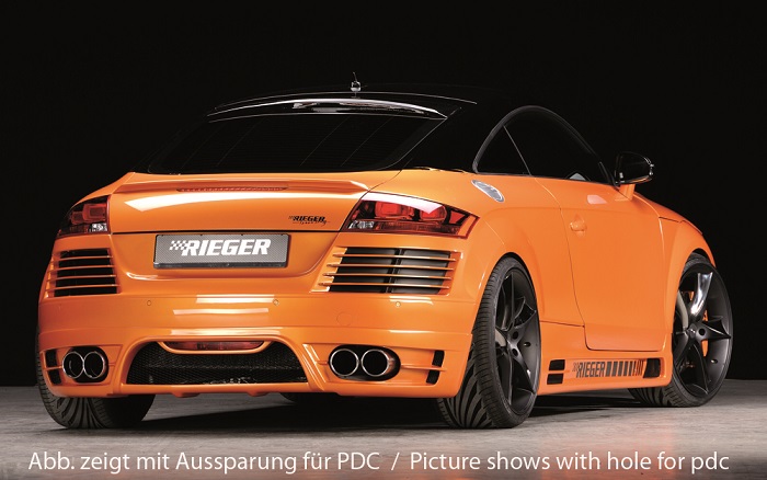 Rearbumper Audi TT 09.06- Rieger