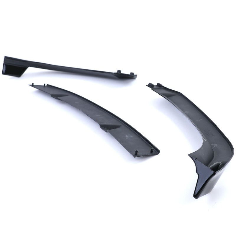 Voorspoiler passend voor Audi A5 5F Glans Zwart