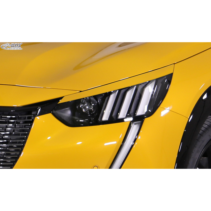 Head light spoilers  Peugeot 208 II & 2008 II 2019- (ABS)