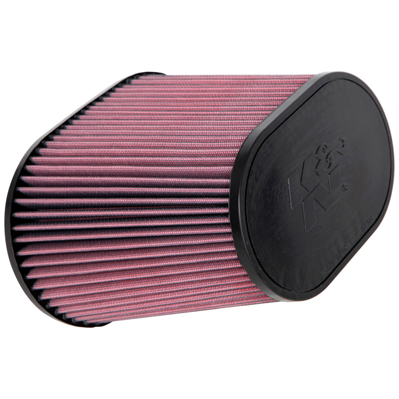 K&N Universal Oval/Conical Air Filter 102mm flange, 229mm x 146mm base, 178mm x 114mm top, 190mm height (RF-1040)