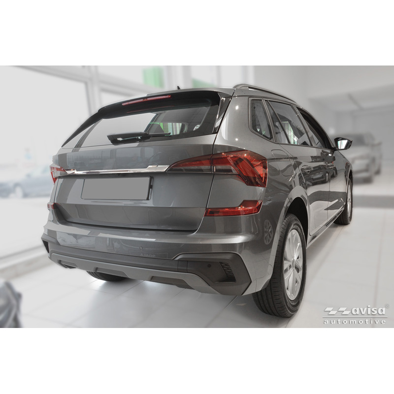 Avisa Chrome Stainless Steel Trunk Tailgate Trim Cover  Skoda Kamiq (NW4) 2019-2024 & Facelift 2024-