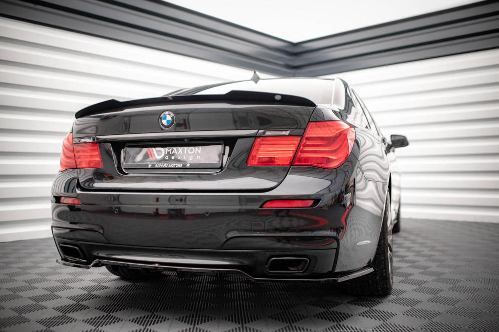 Spoiler passend voor BMW 7 Serie M-Pakket F01 Maxton Glans Zwart