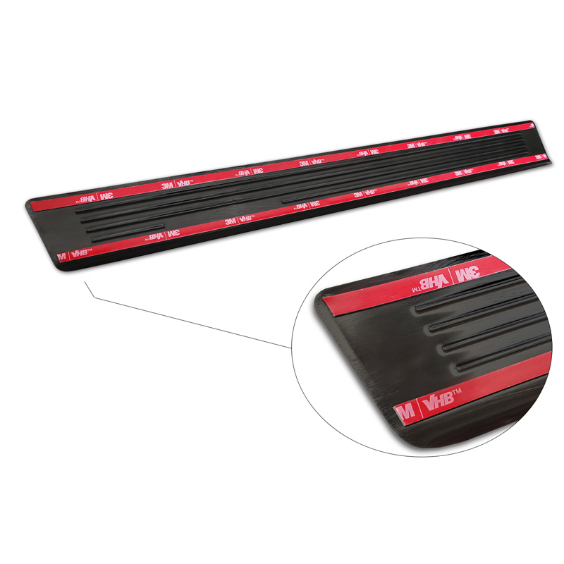 Black Stainless Steel Door sill protectors  Audi Q2 Facelift 2020- 'Special Edition' - 4-pieces