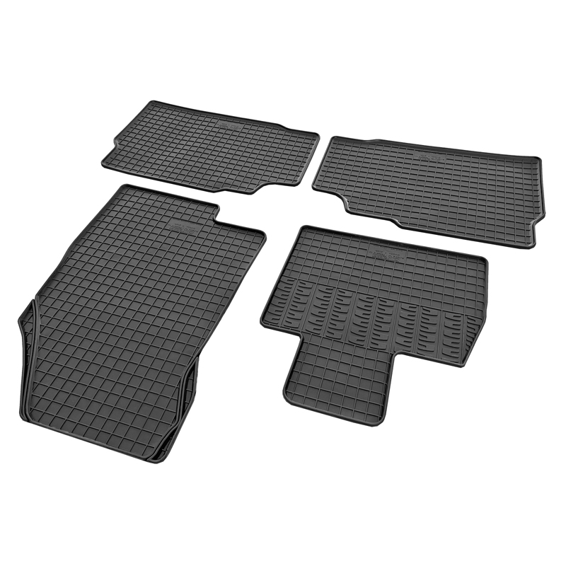 CIKCAR Rubber car mats set  Omoda 7 (PHEV) 2026- (4-pieces + fixing system)