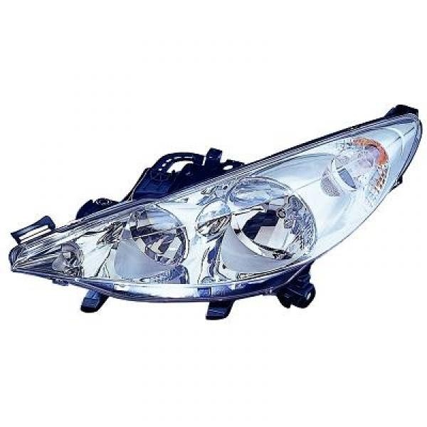 Koplamp links P 207 06.09 H7+H1