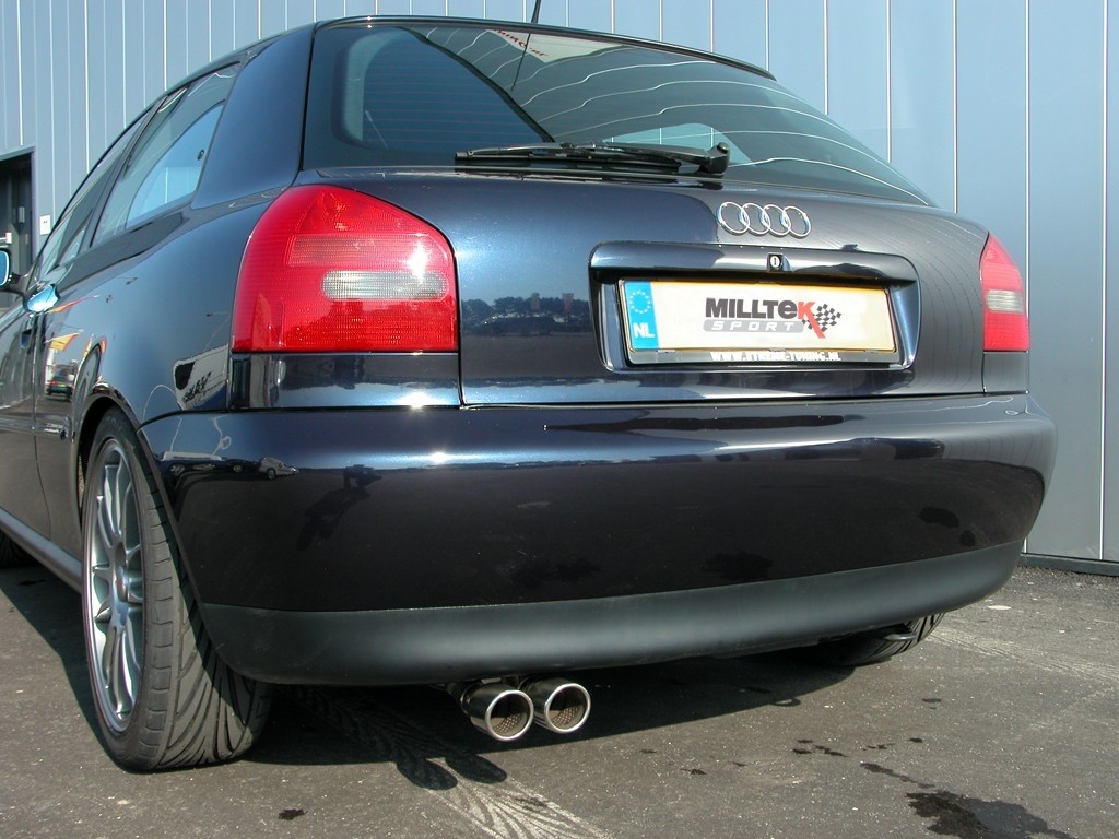 Milltek Audi A3 1.9 TDI 90/100/110/130 pk cat-back systeem non-r