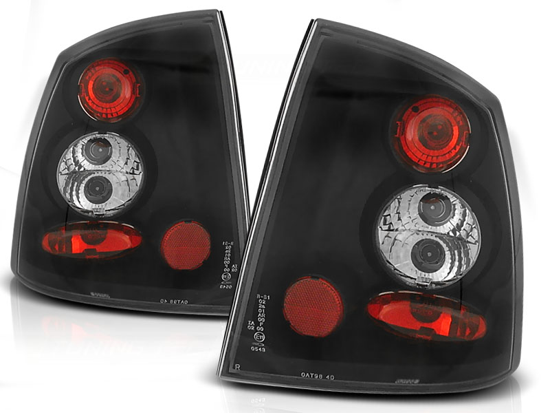 Taillights Opel Astra G Coupe lexus Black