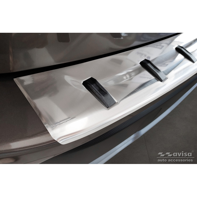 Stainless Steel Rear bumper protector  Subaru Forester (SK) 2018-2024 'STRONG EDITION'